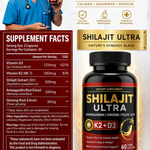 POTENCIADOR 🌿 SHILAJIT PRO MAX – Potencia de Alta Pureza 💊💪