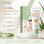 Crema depiladora con aloe vera BIOAQUA