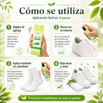 Jakehoe Spray Desodorante para zapatos y calcetines