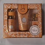 SET DE YARA 1 CREMA 1 SPLASH 1 PERFUME KIT COMPLETO 3 PZS