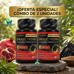 POTENCIADOR 🌿 SHILAJIT PRO MAX – Potencia de Alta Pureza 💊💪